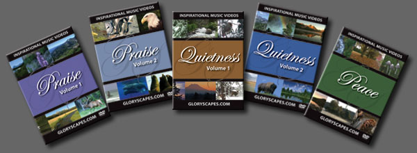 Get ALL 5 GloryScapes DVD Videos!