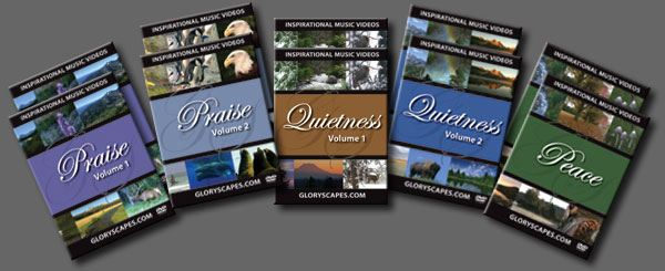 Get 10 (a double set) GloryScapes DVD Videos!
